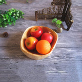 JFFLYIT Creative Wood Bowl Root Carved Bowl Handmade Natural Real Wood Candy Serving Bowl 10"-12" JFFLYIT