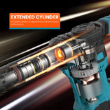 Berserker 1300W 12-Pound SDS-Max Demolition Jack Hammer,1-9/16" 11-Amp Corded Electric Heavy Duty Demo Chipping Hammer Concrete/Pavement Breaker with Berserker