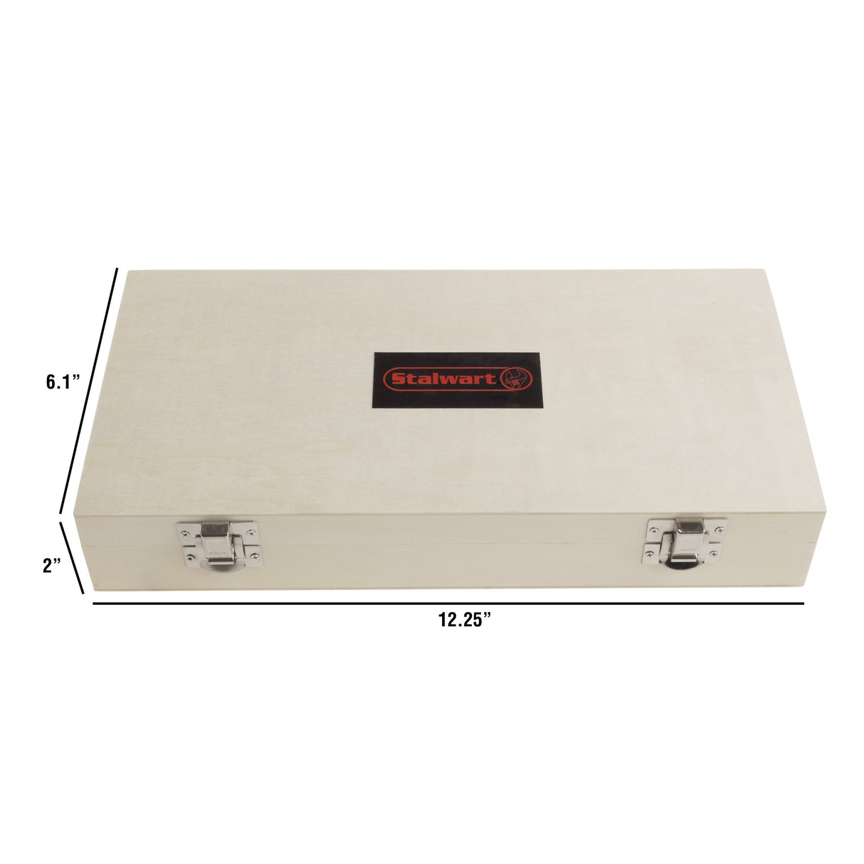 24-Piece Router Bit Set - Wood Routers Kit with 0.25-Inch Shank and Wooden Storage Case - Woodworking Tools for Home Improvements and DIY by Stalwart Stalwart