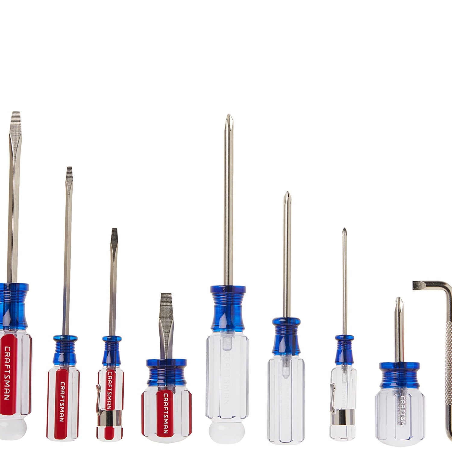 CRAFTSMAN Screwdriver Set, Assorted, 12Piece (CMHT65044) Craftsman