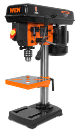WEN 4206T 2.3-Amp 8-Inch 5-Speed Cast Iron Benchtop Drill Press,Black,Orange & 9-Inch Band Saw, 2.8-Amp Benchtop (BA3959) WEN