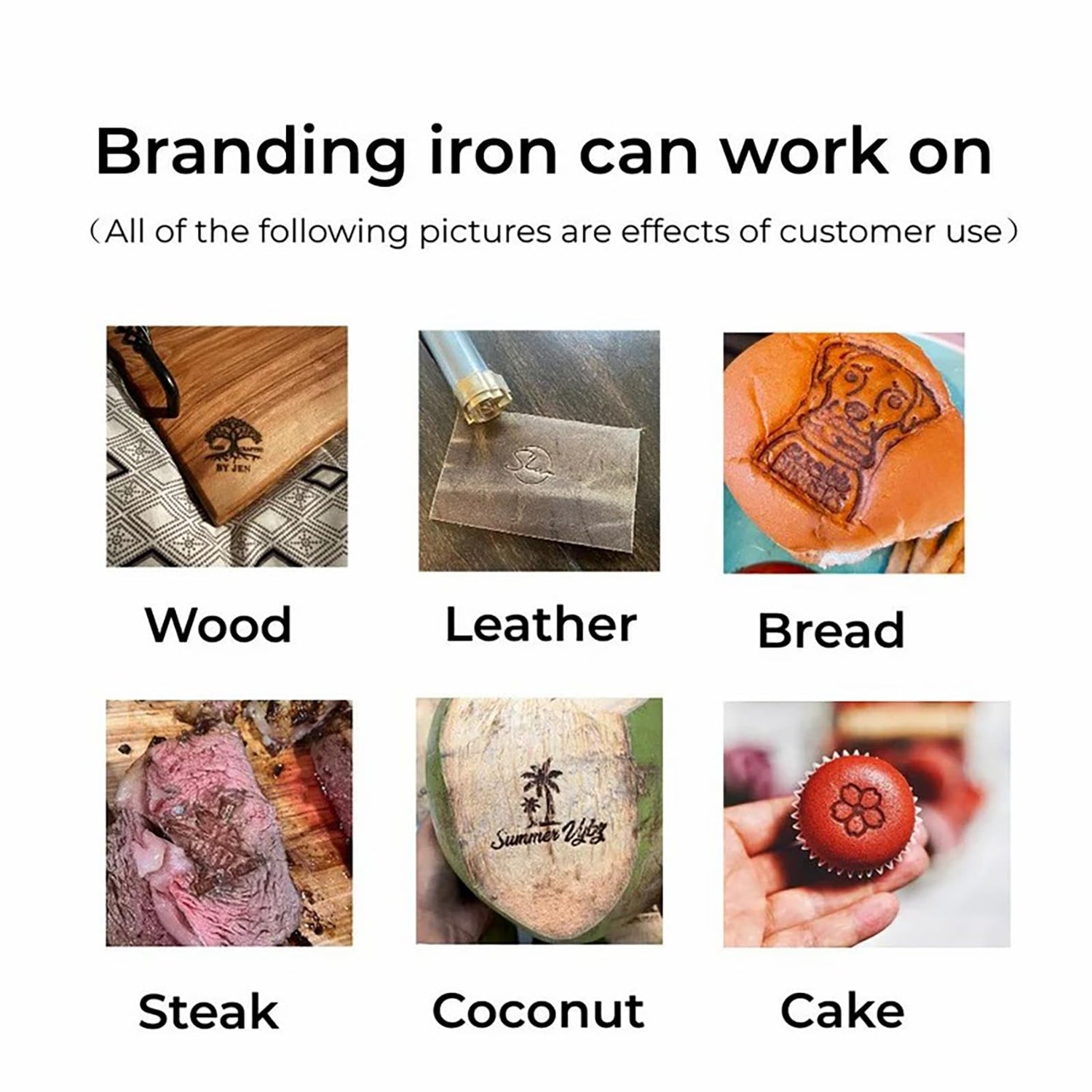 Customisable Metal Branding Iron for Wood, Leather, and More - Personalised Design by KoelntDIY KoelntDIY