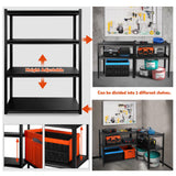 PACHIRA E-Commerce Wide Size Garage Storage Shelves Heavy Duty, 39.4" Wide Adjustable Rack 4-Tier Metal Shelving for Kitchen, Living Room, Basement, PACHIRA E-Commerce