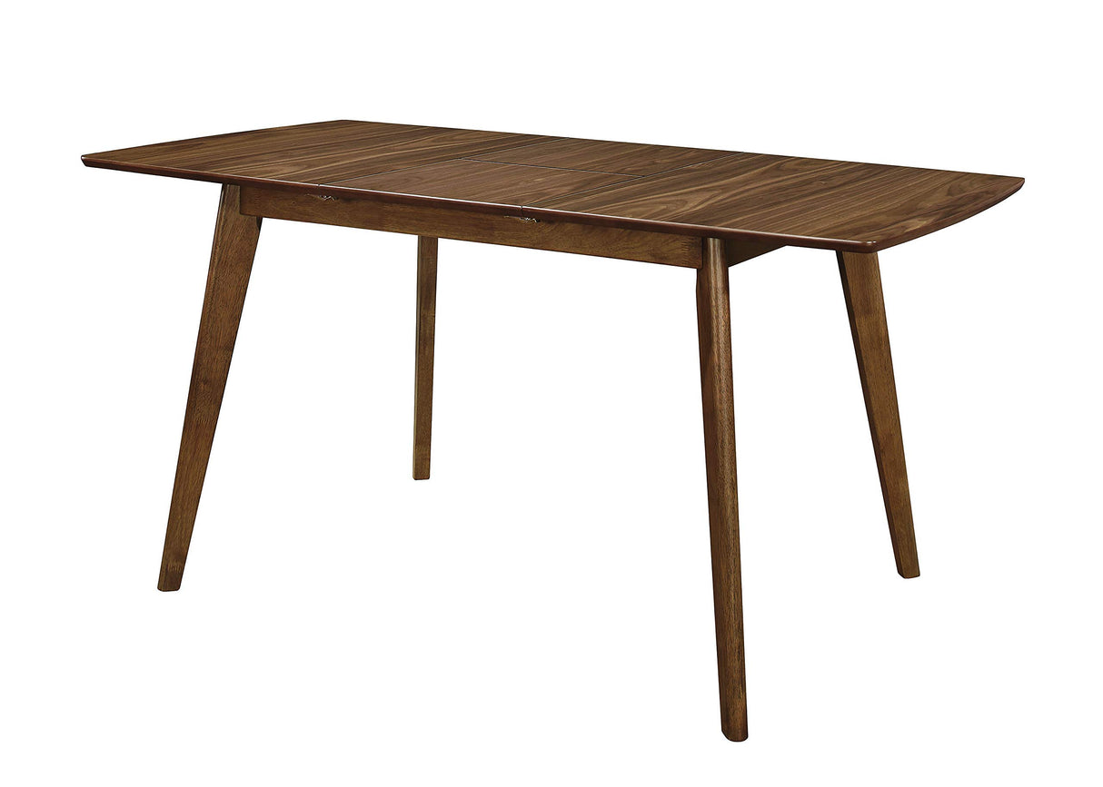 Coaster Furniture Alfredo Rectangular Natural Walnut Dining Table 31.5" D x 30" H 108080 Coaster Home Furnishings