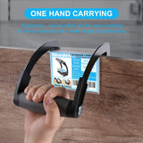Newdeli Plywood Carrier, Panel Carrier, Drywall Carrying Tool Plywood Lifting Tool for Wood, Synthetic Cement Board - Clamping Thickness up to 3/4 Newdeli