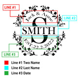 Personalized Cutting Board, Usa Crafted Maple/Walnut Customized Cutting Boards, Save The Date Wedding Gift, Christmas Gifts, Anniversary or Bridal SHOISOWO