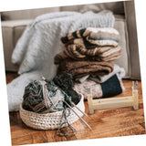 FUNOMOCYA 1 Set Weaving Crafts Making Tool Wood Knit Weaving Rope Wristband Maker Bracelet Woven Tool Weaving Rope kit DIY Bracelet Knitting Kits FUNOMOCYA