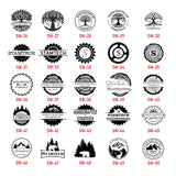 Customisable STAMTECH Brass Branding Iron for Wood, Leather, and More STAMTECH