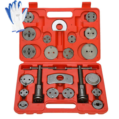8MILELAKE Disc Brake Caliper Compressor Wind Back Tool 24pc Professional Caliper Tool Set 8MILELAKE