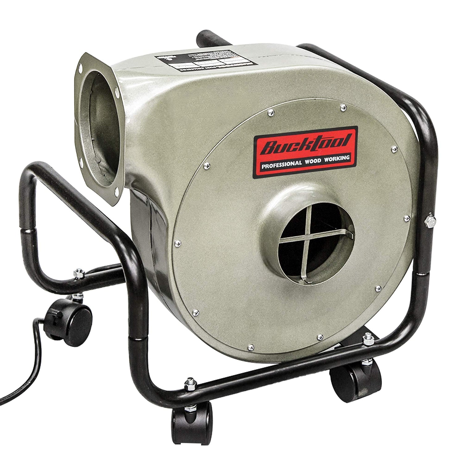BUCKTOOL 1HP 6.5AMP Wall-mount Dust Collector with Remote Control and 2-micron Dust Filter Bag 550CFM Air Flow DC30A-1 Bucktool