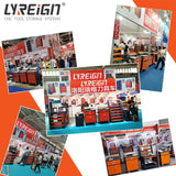 LYREIGN CAT40 BT40 HSK63 CNC Tool Holder with Spring Collets for CNC Milling Machine Center Transfer Cart CNC Tool cart… LYREIGN