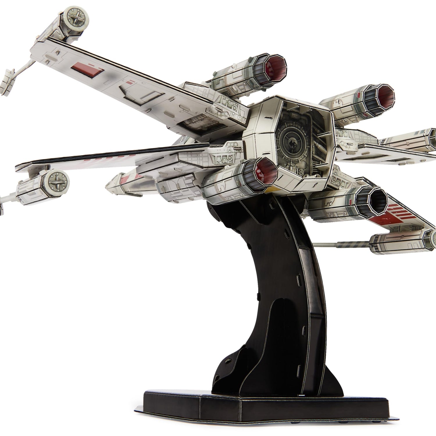 Star Wars T-65 X-Wing Starfighter 3D Model Kit by 4D Build - 160 Piece Desk Decor for Teens & Adults 4D Build