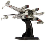 Star Wars T-65 X-Wing Starfighter 3D Model Kit by 4D Build - 160 Piece Desk Decor for Teens & Adults 4D Build