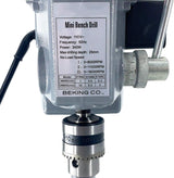 Mini Bench Drill Press, 110V 340W 3-Speed Portable Drill Workbench, Light-Duty DIY Craft Drilling Repair Tool Expanding Drilling Machine Pressed-in DYRABREST