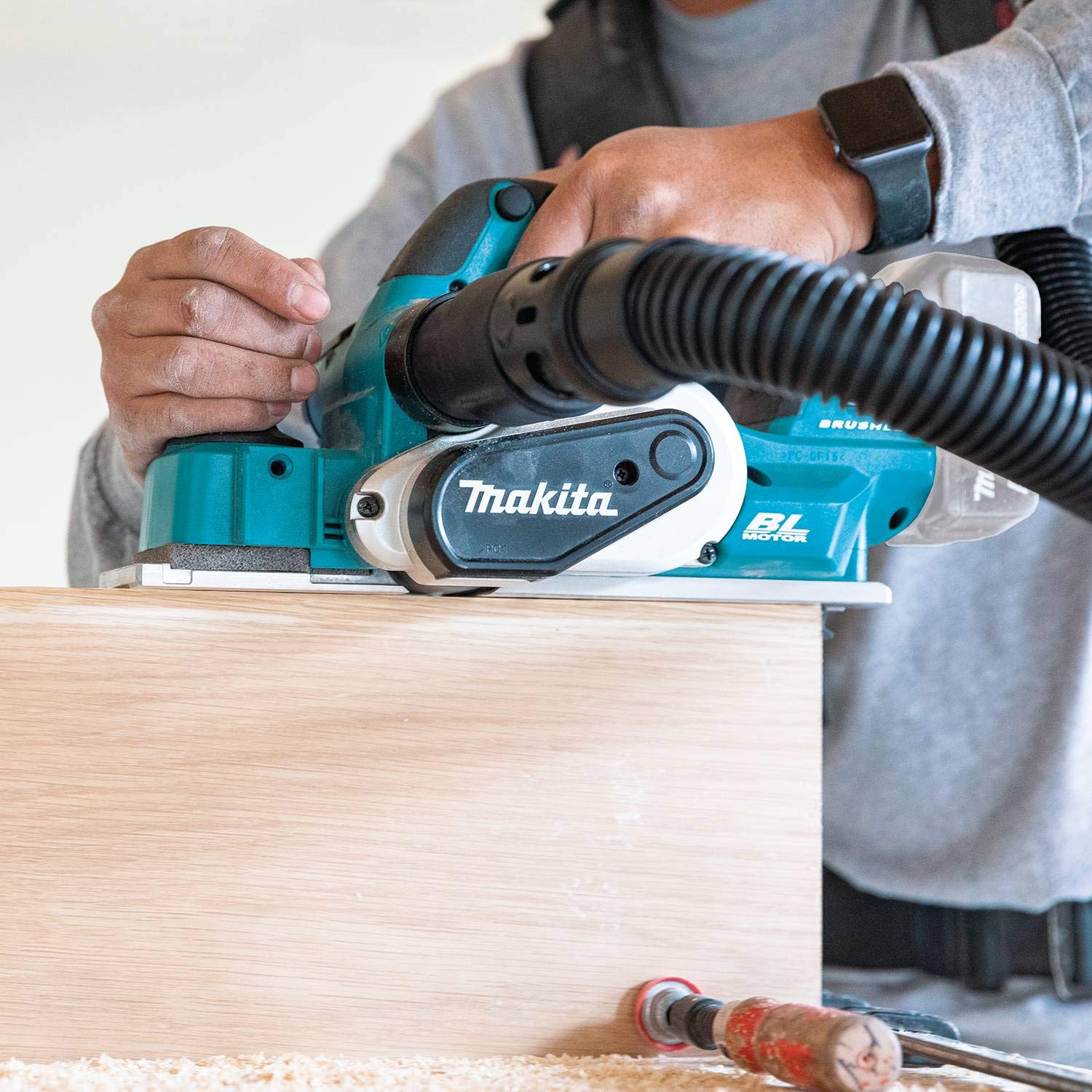 Makita XPK02Z 18V LXT® Lithium-Ion Brushless Cordless 3-1/4" Planer, AWS™ Capable, Tool Only - WoodArtSupply