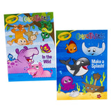 Crayola Coloring Books for Kids, Toddlers with Learning Set Bundle - 13 Pc Animal Coloring Activity Books with Crayons Jumbo and Stickers Crayola