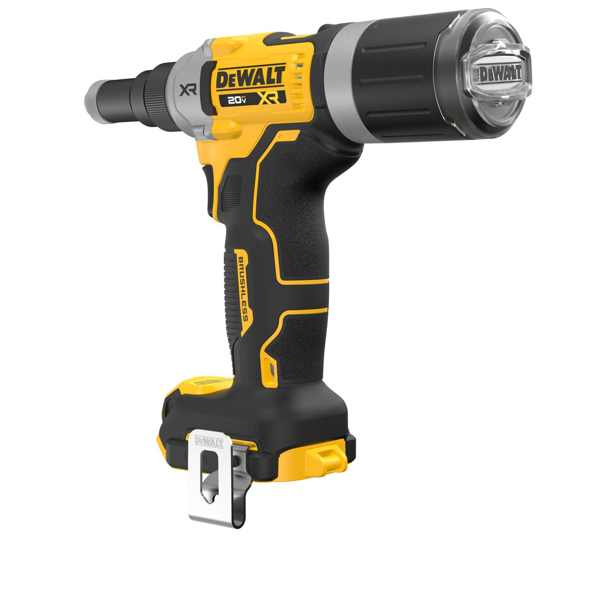 DEWALT 20V MAX XR Cordless Rivet Tool, 1/4", Bare Tool Only (DCF414B) DEWALT