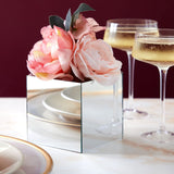 50 Pack Square Glass Mirror Tiles, 4 Inch Panels for Crafts, Centerpieces, DIY Home Decor Bright Creations