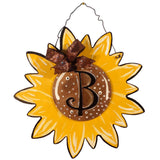 Sunflower Cutout Unfinished Wood Nature Summer Party Flower Door Hanger MDF Shaped Canvas Style 1 Diverse Woodworking