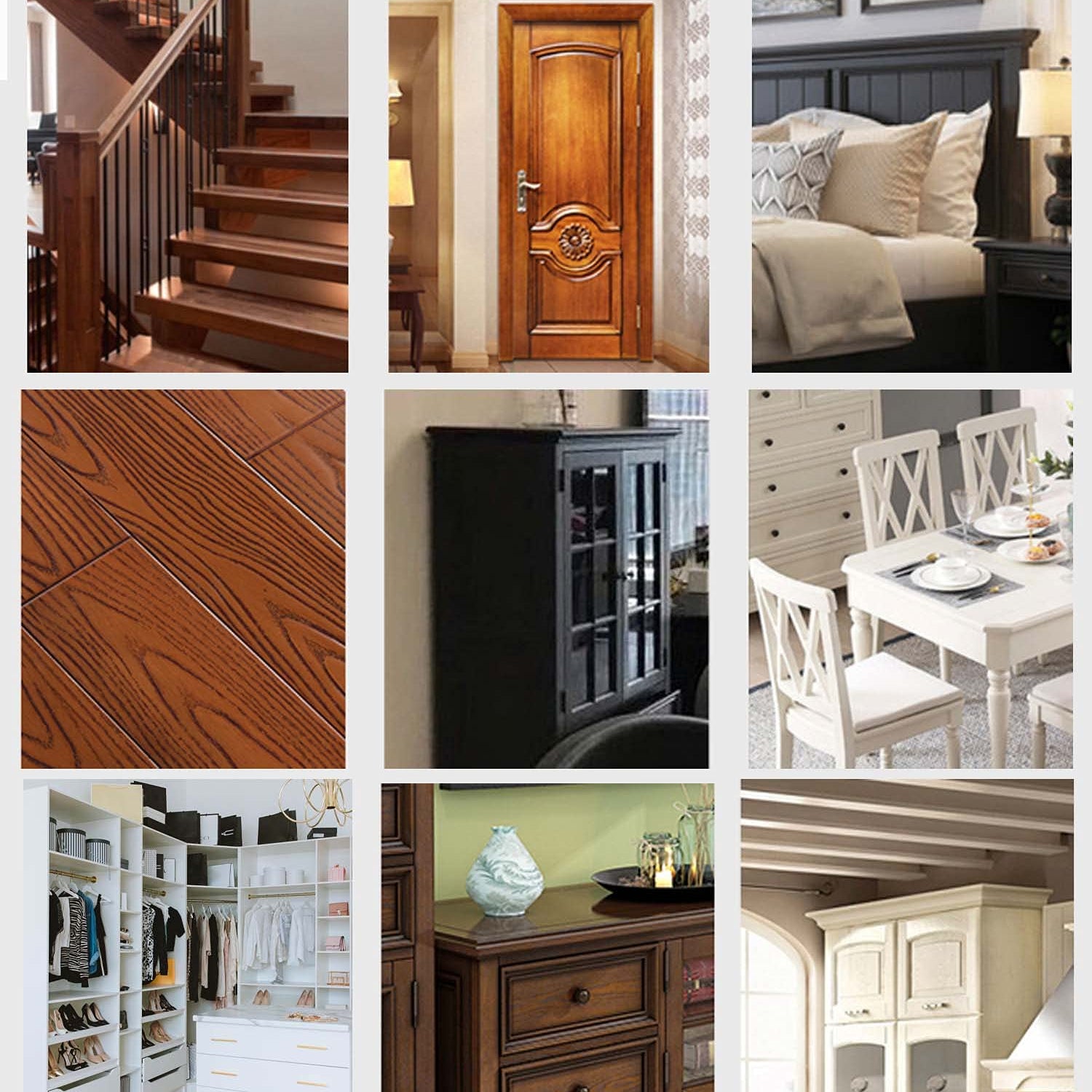 Furniture Markers Touch Up, Lifreer 21 Pcs Wood Filler Floor Scratch Repair Kits, Wood Markers and Wax Sticks with Sharpener Kit for Funiture Lifreer