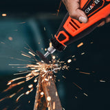 GOXAWEE Rotary Tool Kit with 180 Rotary Tool Accessories & Flex Shaft & Universal Collet, 5 Variable Speed Rotary Multi-Tool, Mini Electric Drill Set GOXAWEE