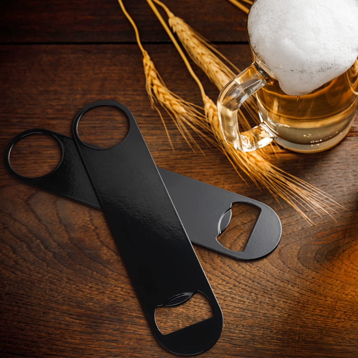 Pack of 20 Flat Bottle Opener Stainless Steel Beer Openers Sublimation Bottle Opener Blanks Heavy Duty Bar Funny Bartender Bottle Opener for Men Raiten