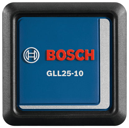 Bosch GLL25-10 30ft Multi-Use Self-Leveling Vertical and Horizontal Cross-Line Laser Level , Red