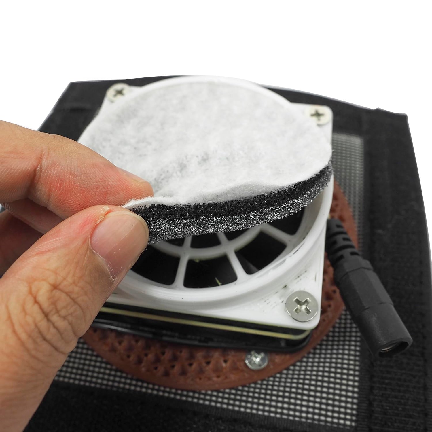 HOCENWAY Upgrade 3-Layers Filter System Smoke Exhaust Kit with 5000RPM Fan and Speed Control Power Adapter for All Laser Engraver 3D Printer HOCENWAY