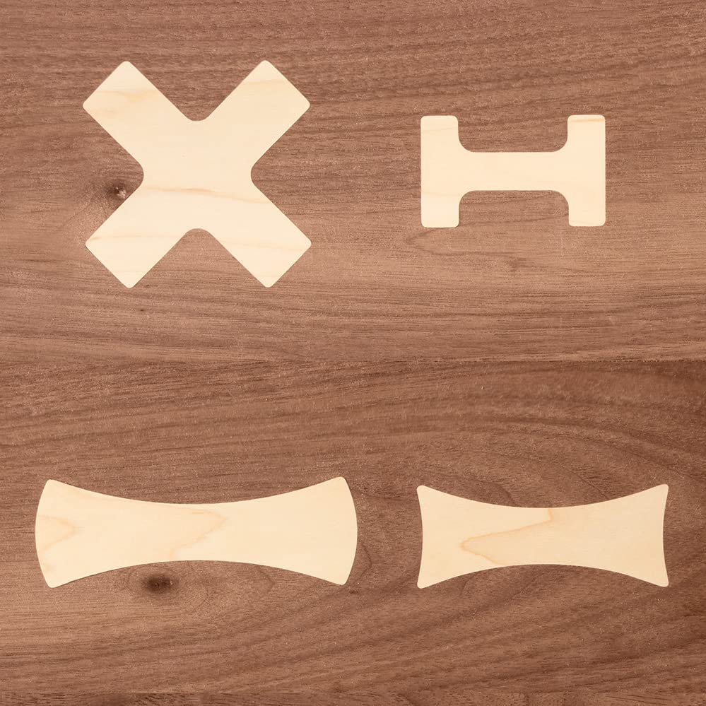 Specialty 1 Bow Tie Inlay Template Set - WoodArtSupply