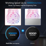 LGT Longer RAY5 20W Laser Engraver and Honeycomb Working Table, Compatible with All Laser Engraver Machine,11.8"x 7.8"x 0.86" Longer