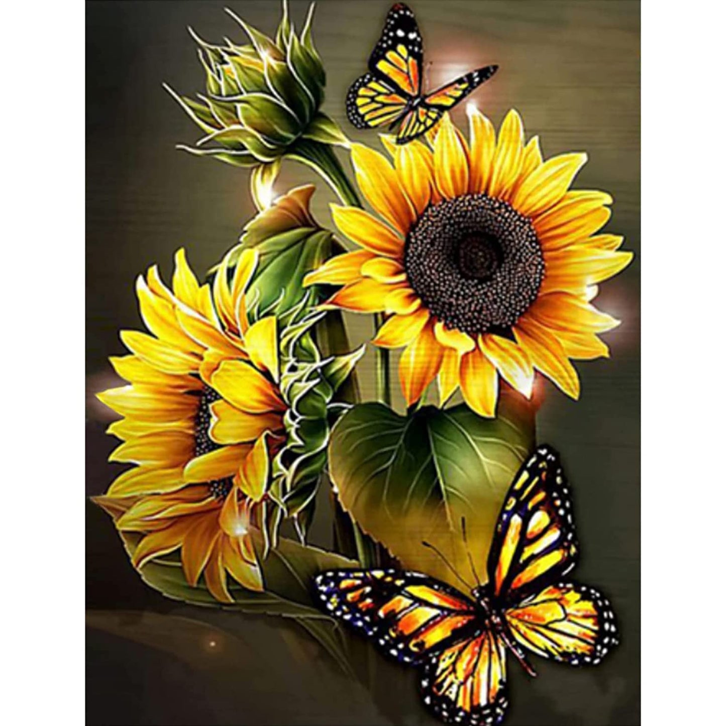 Butterfly Diamond Painting Kits for Adults Beginner ,5D DIY Full Drill  Diamond Art for Home Decor Gifts 12x16inch