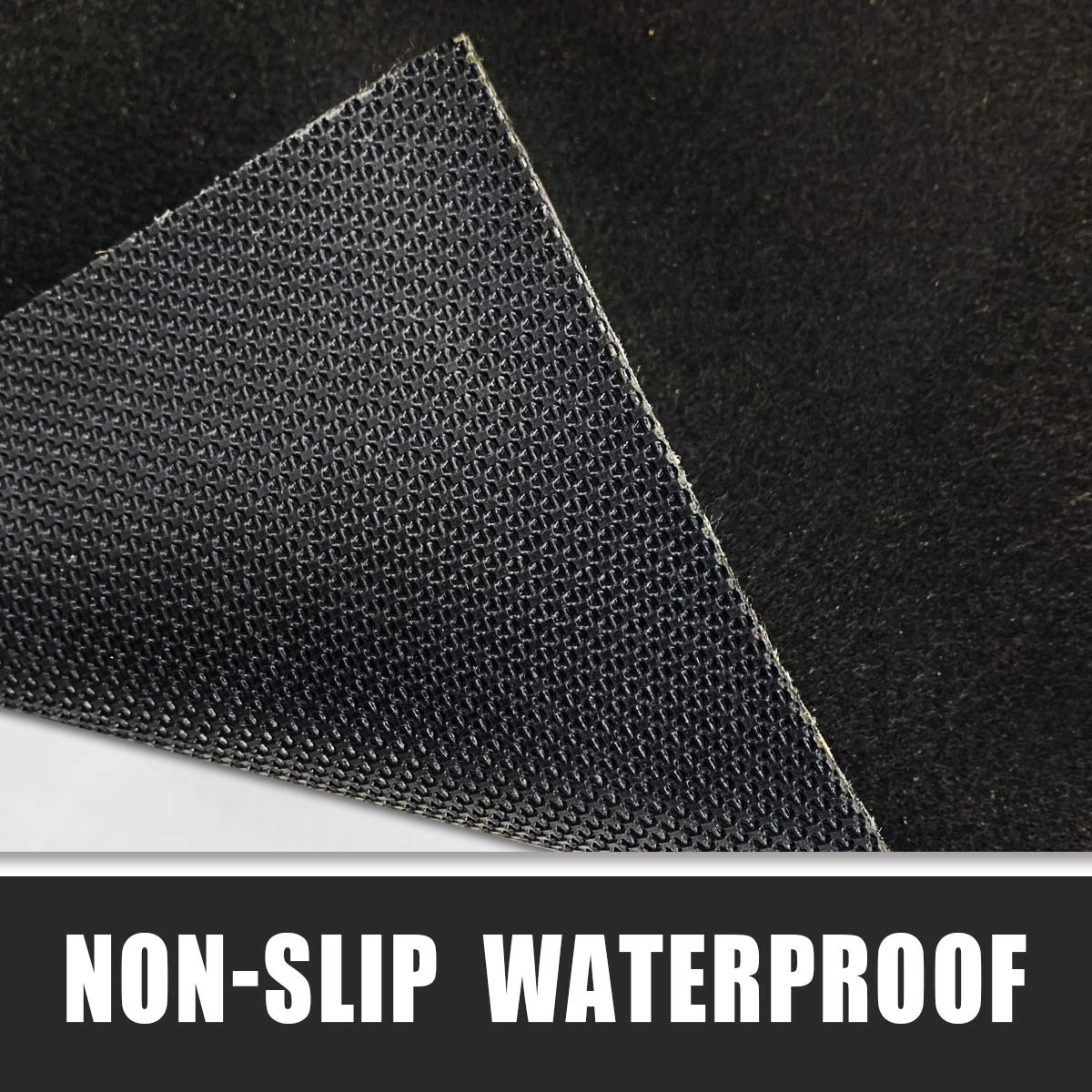 LINLA Premium Absorbent Oil Mat Contains Liquid Garage Floor Mat 8.5'x 6.6', Reusable, Washable, Protects Floor, Driveway Surface, Shop,Parking LINLA
