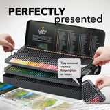 Castle Art Supplies 120 Watercolor Pencils Set | Quality Vibrant Pigments | Draw and Paint at Same Time | For Adult Artists and Professionals | Castle Art Supplies