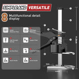 XClifes Labor-Saving Handle, 12 In Arm Tool Lift 2PCS, Wall Tile Locator, Multi-Function Height Adjustment Lifting Device, Door Panel Lifting Cabinet XClifes