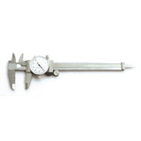 HFS (R) 0-6" Stainless Steel 4 Way Dial Caliper .001" Shock Proof HFS