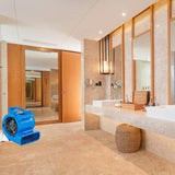 MOUNTO 1/8HP 600cfm Air Mover Floor Dryer Utality Fan Blower MOUNTO