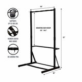 StoreYourBoard Freestanding Bike Storage Rack, Indoor Garage Floor Stand, Bicycle Organizer (5 Bike) StoreYourBoard