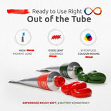 ZenART Non-Toxic Oil Paint Set for Professional Artists - 3 x 8 x 45ml Tubes - Bundle of Portrait, Essential and Impressionist Palette of ZenART Supplies