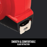 CRAFTSMAN 25-Ft Tape Measure with Fraction Markings, Retractable, Self-Locking Blade (CMHT37225) Craftsman