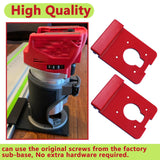 Track Saw Guide Rail for Milwaukee Router and Milwaukee Guide Rail Adapter M18 2723-20 fit Milwaukee Track Saw Guide Rail(2pack) Rsoise