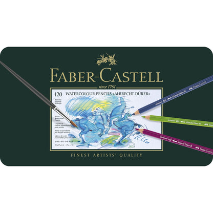 Faber-Castell Albrecht Durer Watercolor Pencils Set of 120 - WoodArtSupply