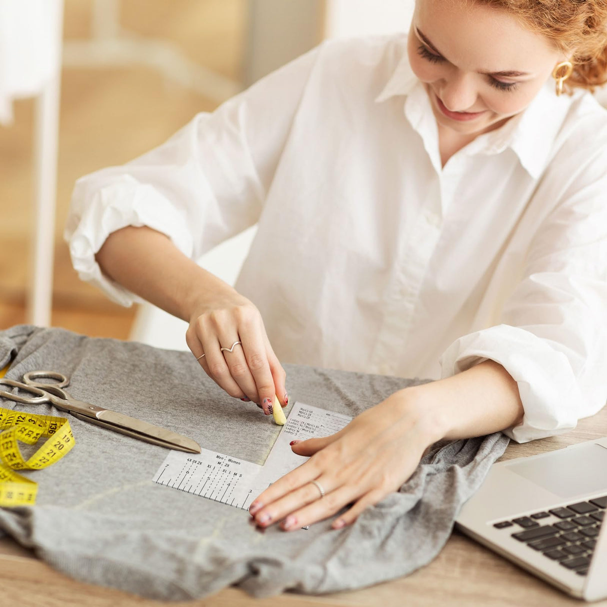 Copkim 3 Pcs Left Chest Logo Placement Tool T Shirt Ruler Guide 8.27" x 7.24" for Heat Press Printing Acrylic Embroidery Placement Ruler for Adult Copkim