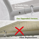 YardGrow 12 x 20 Feet Replacement Top Canopy Roof Cover for Carport Garage Shelter with Bungees, Frame Not Included (White) YardGrow