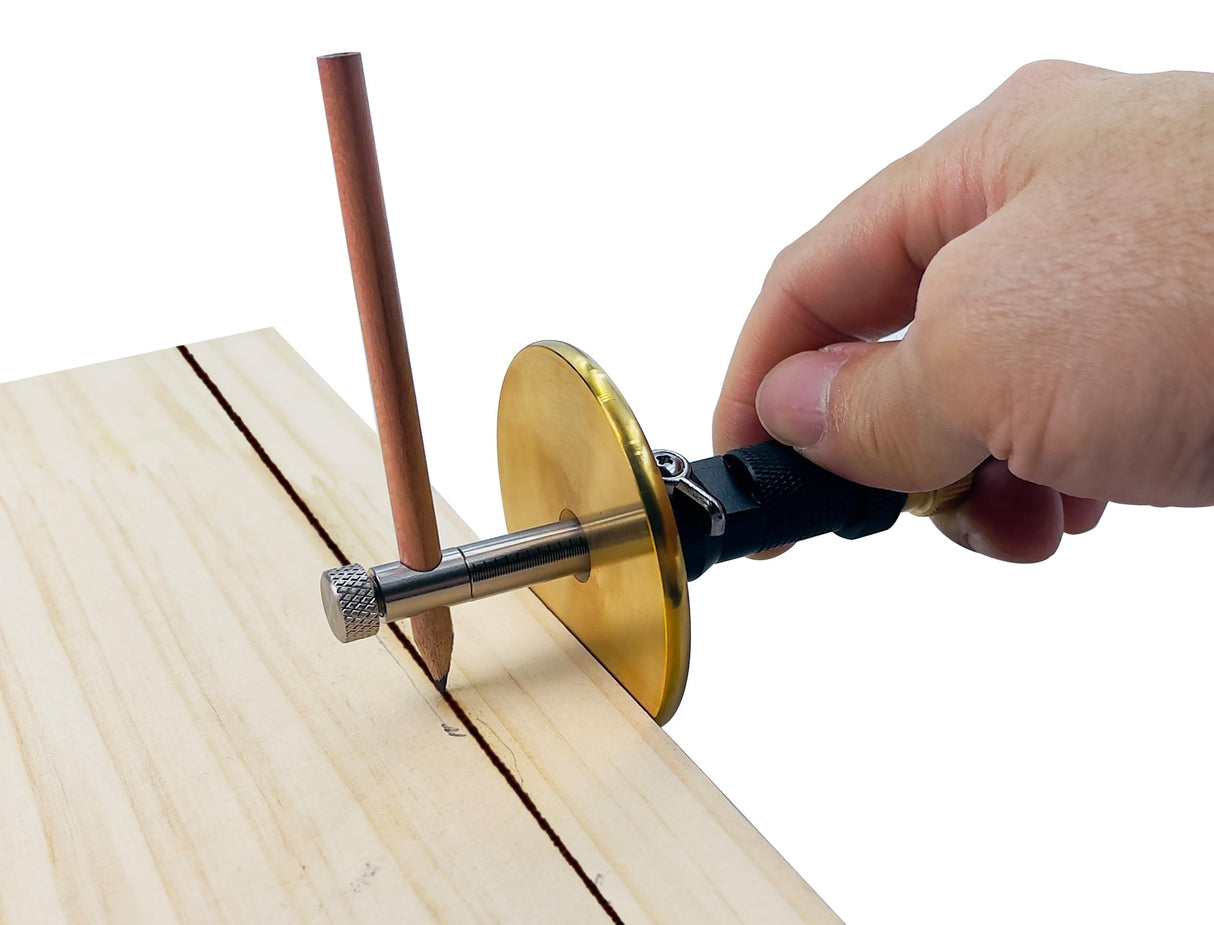 YOSELIN Dovetail Jig Wheel Marking Gauge Plus Woodworking Tools Tool Set Including 2 Cutters 1 Pencil 1 Anodized Aluminum Dovetail Marking Jig The YOSELIN