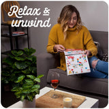 Sticker & Chill — Personal Spaces — Relax and Unwind with Repositionable Stickers — for Teens and Adults Craft Crush