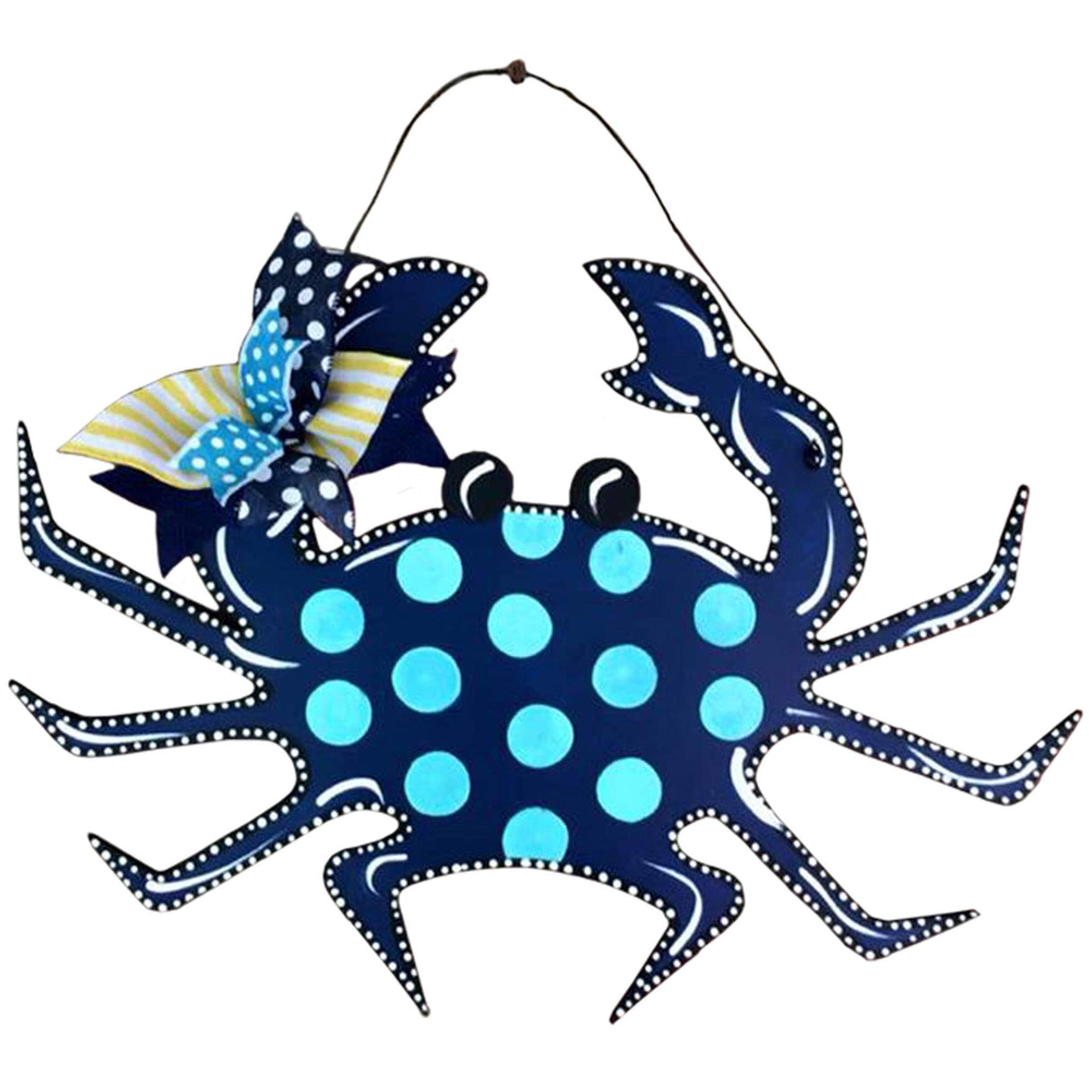 Crab Cutout Unfinished Wood Nautical Decor Ocean Beach House Decor Door Hanger MDF Shape Canvas Style 1 (6") Diverse Woodworking