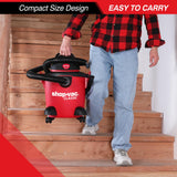 Shop-Vac 5 Gallon 4.5 Peak HP Wet/Dry Vacuum, Portable Heavy-Duty Shop Vacuum 3 in 1 Function with Attachments for House, Garage, Car & Workshop, Shop-Vac