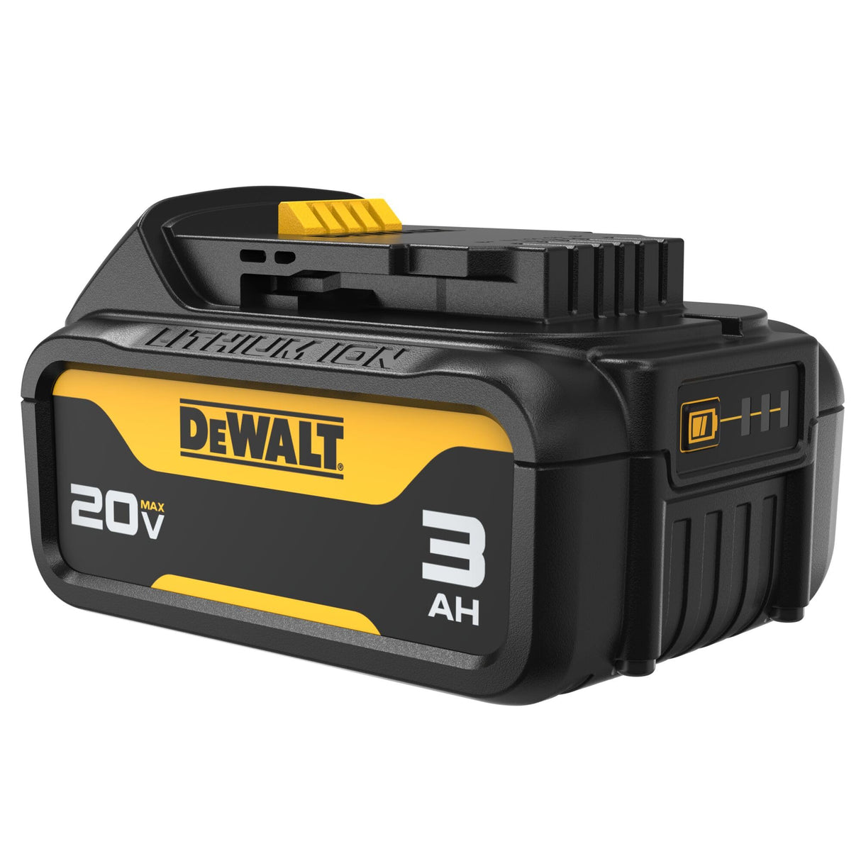 DEWALT 20V MAX Battery with LED Charge Indicator, 3 Amp Hour, 4 Pack (DCB200-4) DEWALT