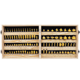 MNA Router Bits Set 1/4 Inch Shank 丨100 Piece Set MNA