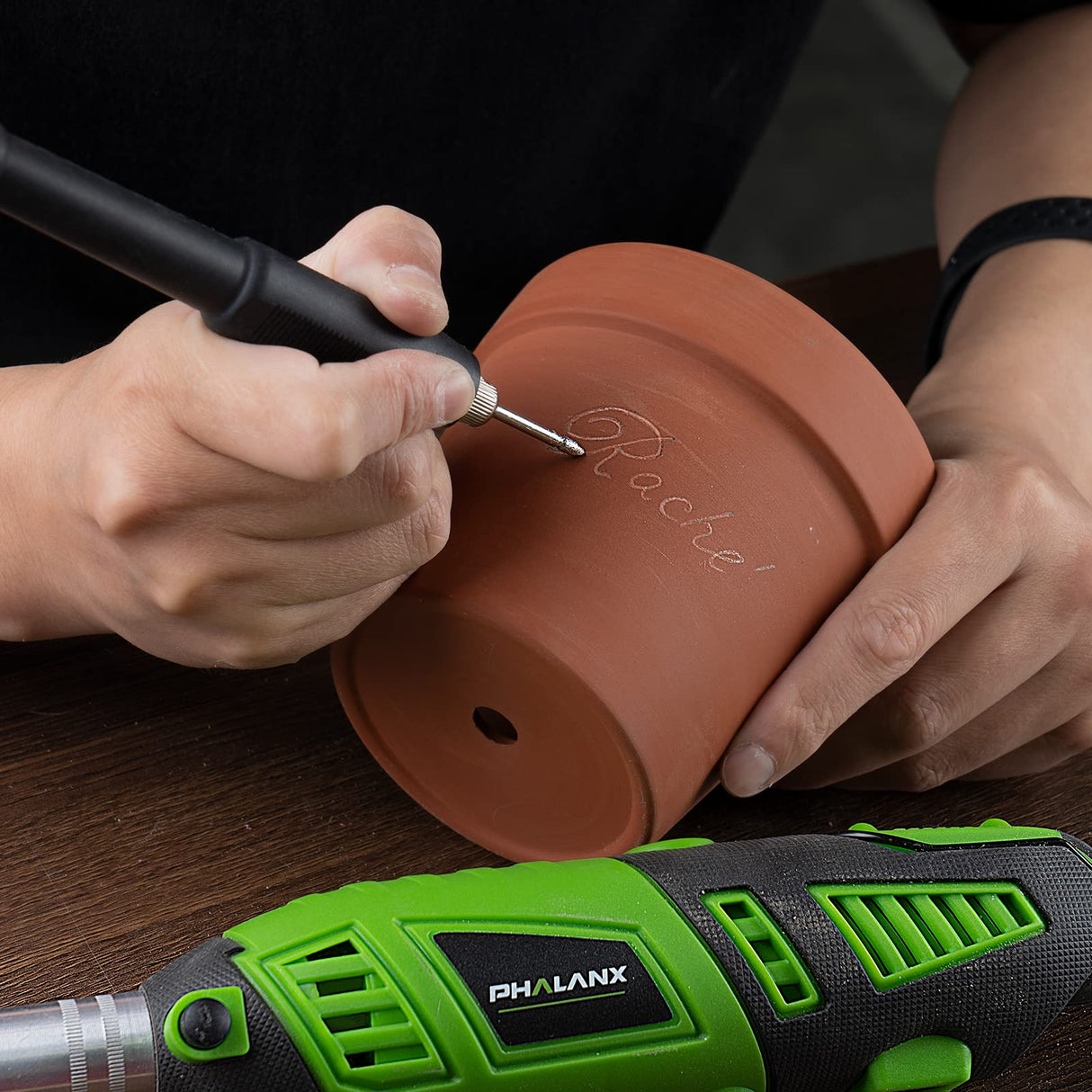 180W Rotary Tool Kit, 1.5-Amp PHALANX 6 Variable Speed with Flex Shaft, 8000-32000RPM Multi-Tool& 139pcs Accessories Kit, Power Multiuse Set Prefect PHALANX